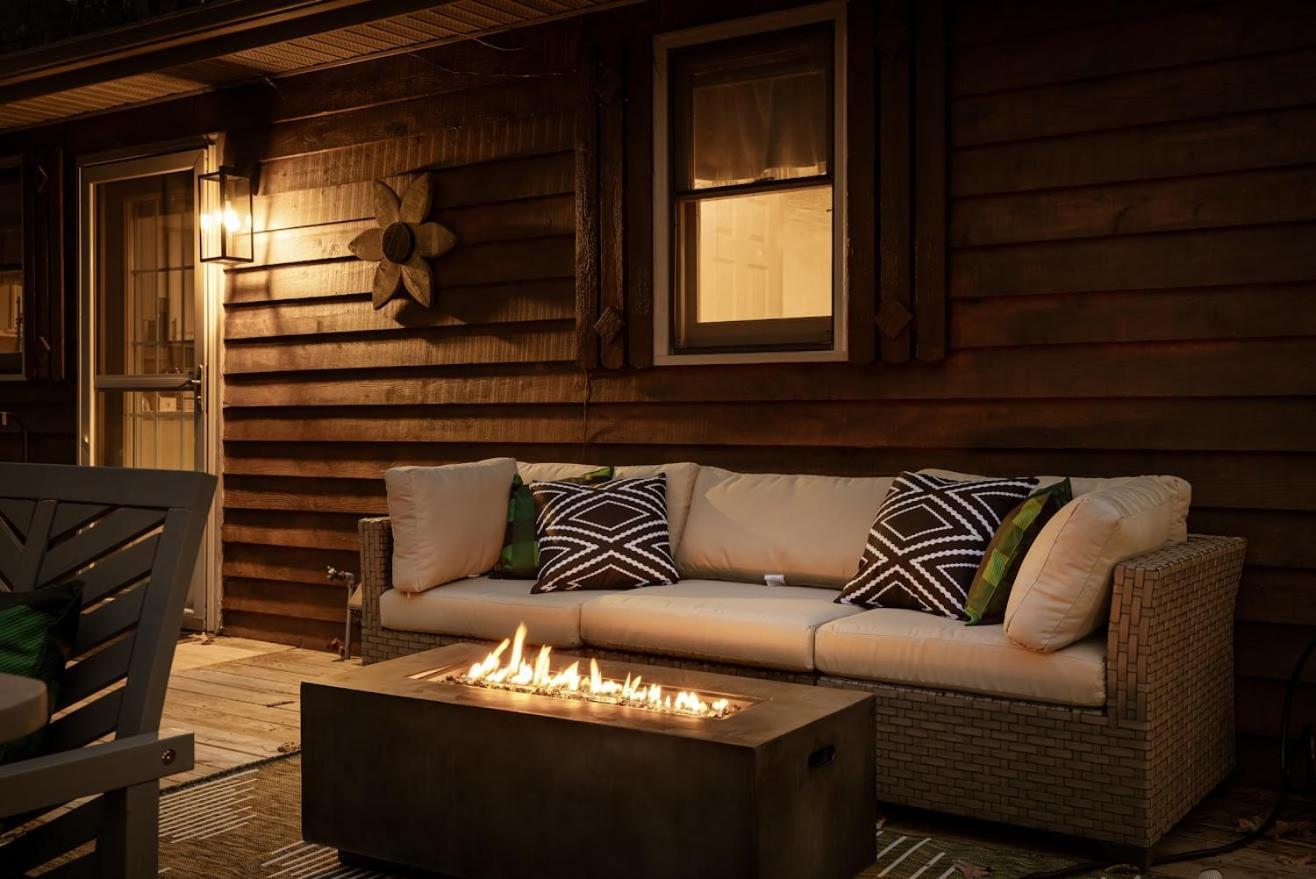 Shenandoah Dog Friendly Cabin With River Access, Hot Tub, Fire Pit, Bbq, Outdoor Dining Eksteriør billede