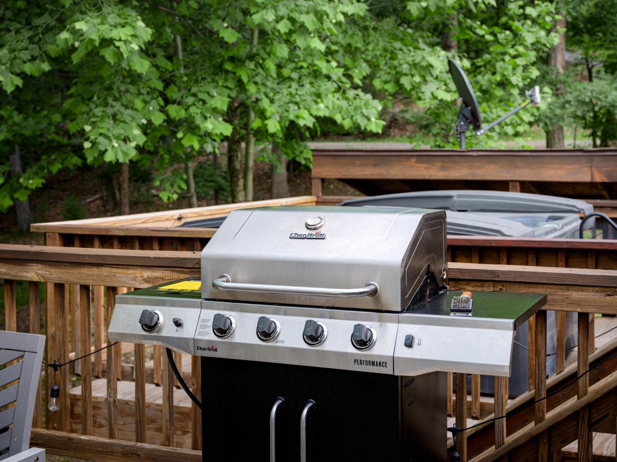 Shenandoah Dog Friendly Cabin With River Access, Hot Tub, Fire Pit, Bbq, Outdoor Dining Eksteriør billede